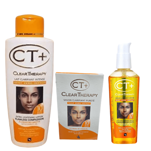 This complete skin-brightening kit works together to lighten dark spots, moisturize, and reveal glowing, youthful skin. Perfect for all skin types.