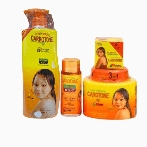 This comprehensive set reduces dark spots, brightens skin, and nourishes for a smooth, glowing complexion. Perfect for daily skincare routines.