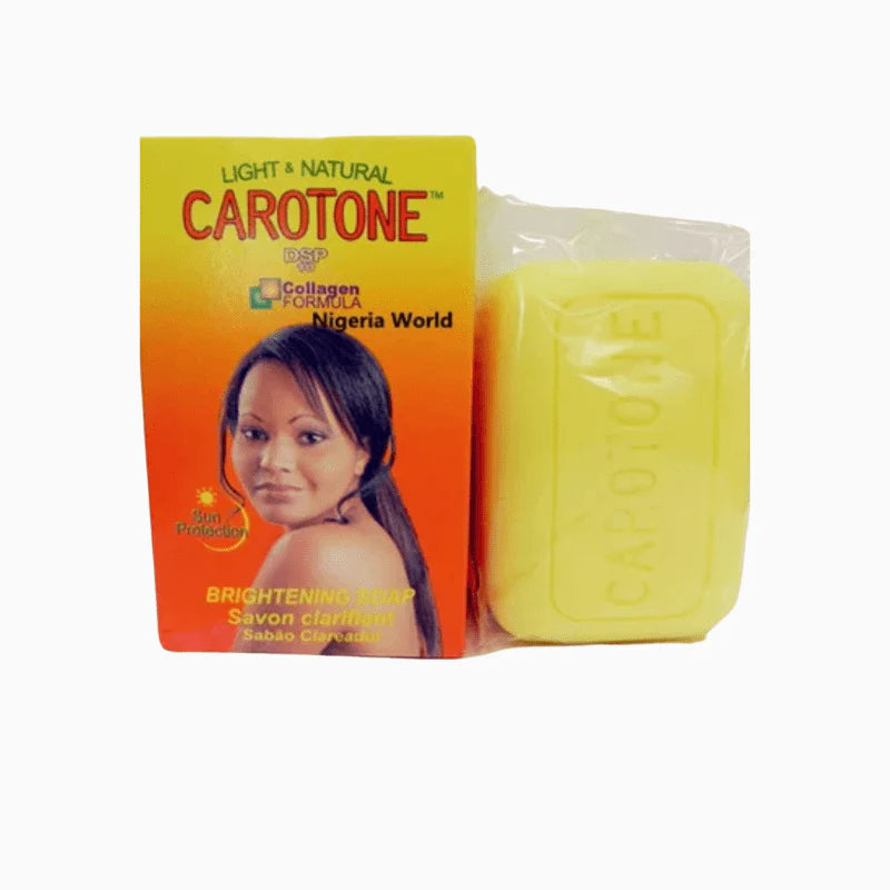 This effective soap brightens and evens out skin tone, helping to reduce dark spots and blemishes