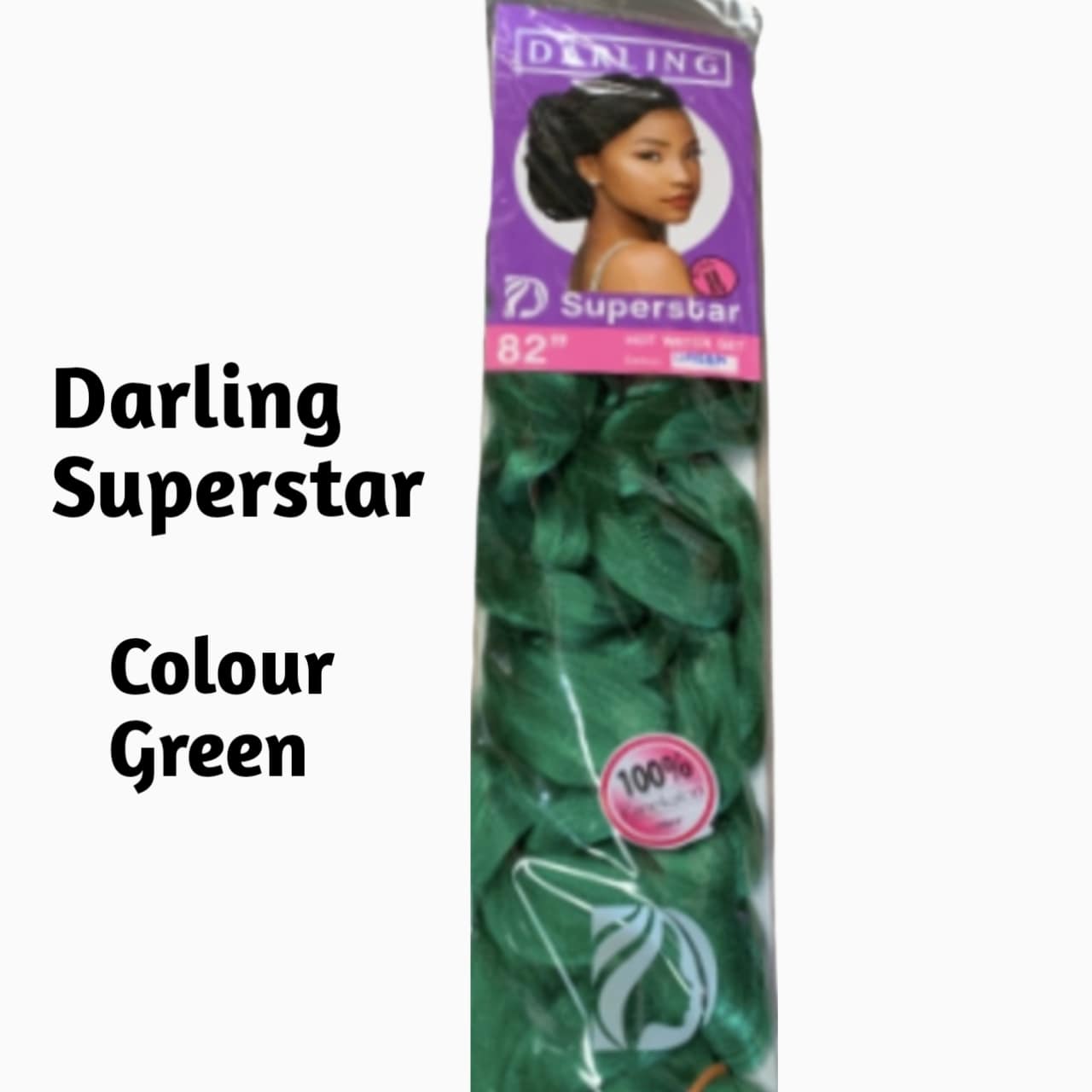This high-quality braiding hair offers vibrant, durable color and easy application