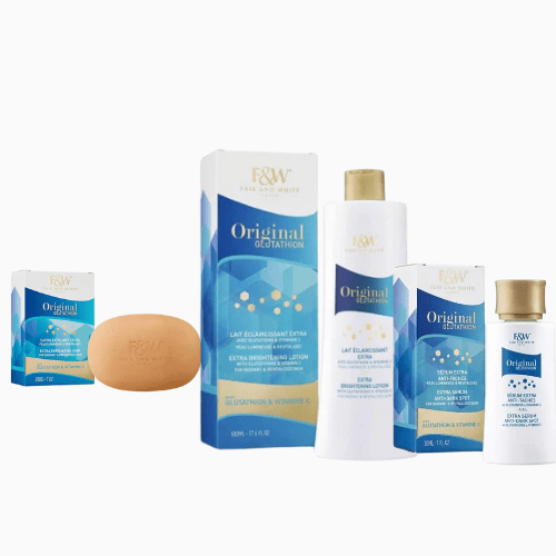 Fair & White Glutathione Set | Brighten & Revitalize Skin Francky Afo Mart Fair & White Glutathione Set | Brighten & Revitalize Skin Francky Afo Mart