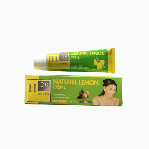 Enriched with natural lemon extracts, it lightens dark spots, nourishes, and enhances skin brightness.