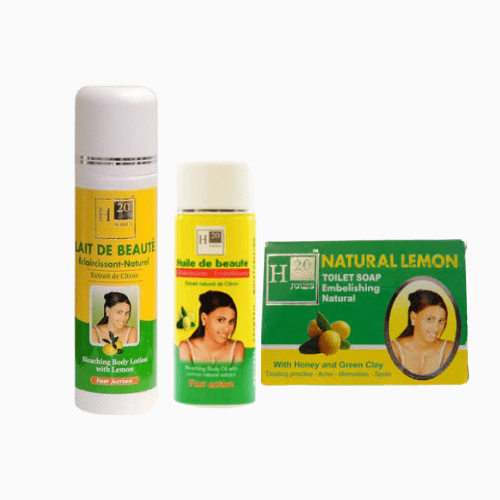 Enriched with natural lemon extracts to brighten skin, lighten dark spots, and provide deep hydration for a glowing, even complexion.