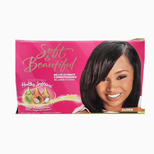 Indulge in ultimate nourishment with our Triple Hydration Oils. Each step of our conditioning relaxer system blends Argan, Olive, Coconut, and other essential oils to deeply condition, detangle, and protect relaxed hair.