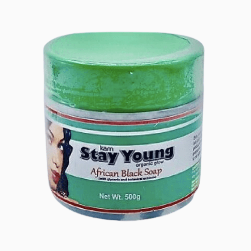 Stay Young African Black Soap 500mg