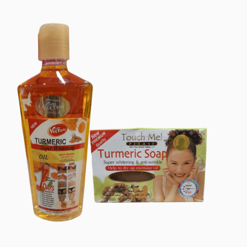 brighten and even skin tone. Infused with turmeric, it helps hydrate, lighten, and give you a glowing complexion.