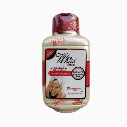 Enriched with advanced whitening agents, this lotion deeply moisturizes while brightening your complexion. Perfect for all skin types.