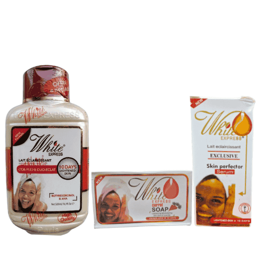 This powerful trio works together to brighten, moisturize, and even out skin tone for a glowing complexion.