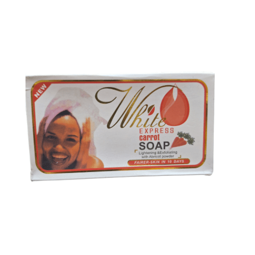 Formulated with skin-whitening agents, this soap gently cleanses, exfoliates, and brightens your skin, revealing a radiant and even tone. Suitable for all skin types.