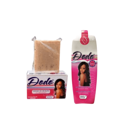 The lotion brightens and evens skin tone while providing intense hydration, and the soap deeply cleanses and refreshes your skin.