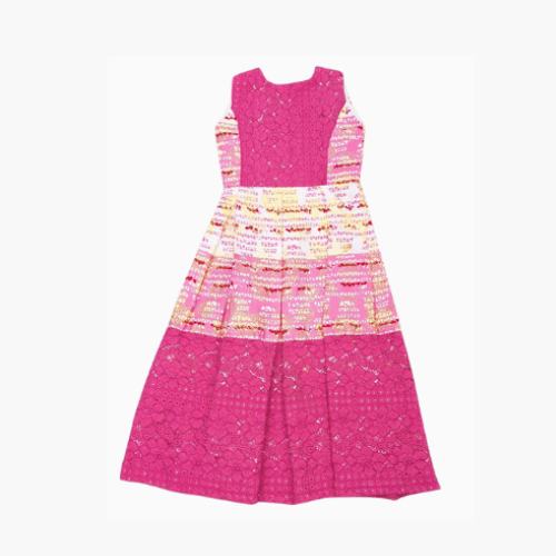 Colorful Ready-Made Girls' Dress – Stylish & Comfortable