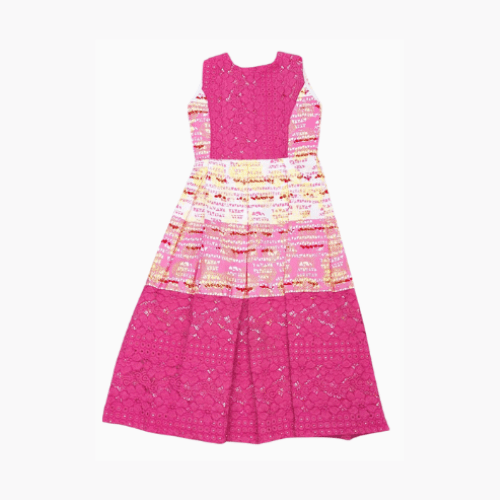 Colorful Ready-Made Girls' Dress – Stylish & Comfortable