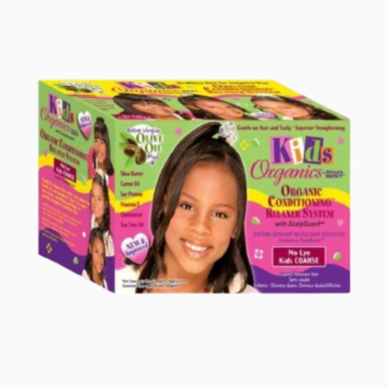 Designed to gently straighten and soften children's hair