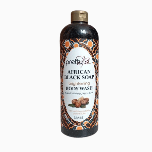 Brighten and hydrate your skin with African Black Soap Body Wash with Shea Butter. Gently cleanses, softens, and leaves skin radiant and smooth.