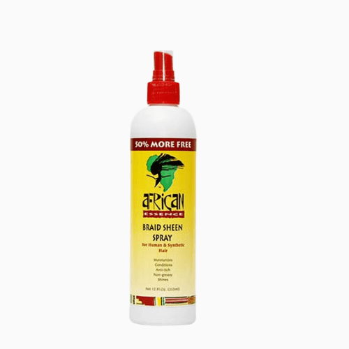 Add moisture, shine, and frizz control to your braids, twists, and locs.