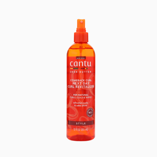 Perfect for restoring bounce and shine, this lightweight spray redefines and moisturizes curls, reducing frizz and enhancing natural texture