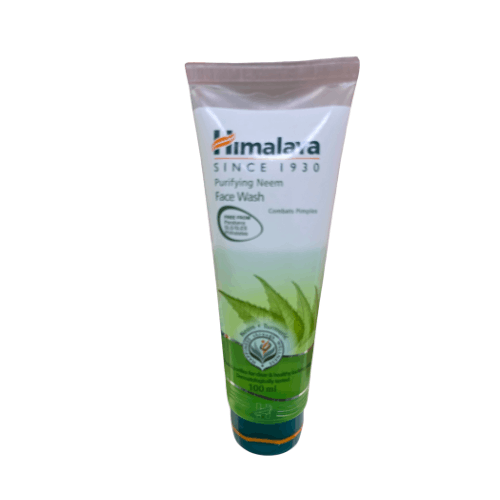 Himalaya Purifying Neem Face Wash tube on a white background