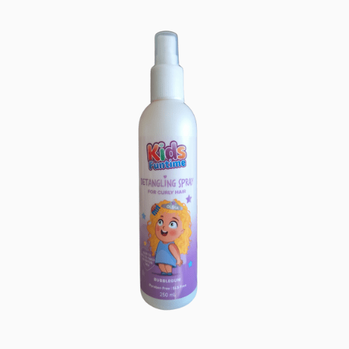 This 250ml spray gently detangles knots and leaves curls soft, bouncy, and manageable. 