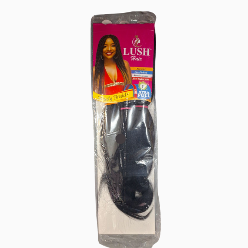 These are pre-stretched and designed for quick and easy braiding. Soft, lightweight, and tangle-free, they offer a natural look with long-lasting results.