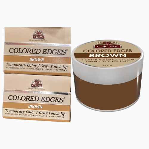 Long-lasting hold and natural color blend seamlessly, ideal for styling and filling thin edges.