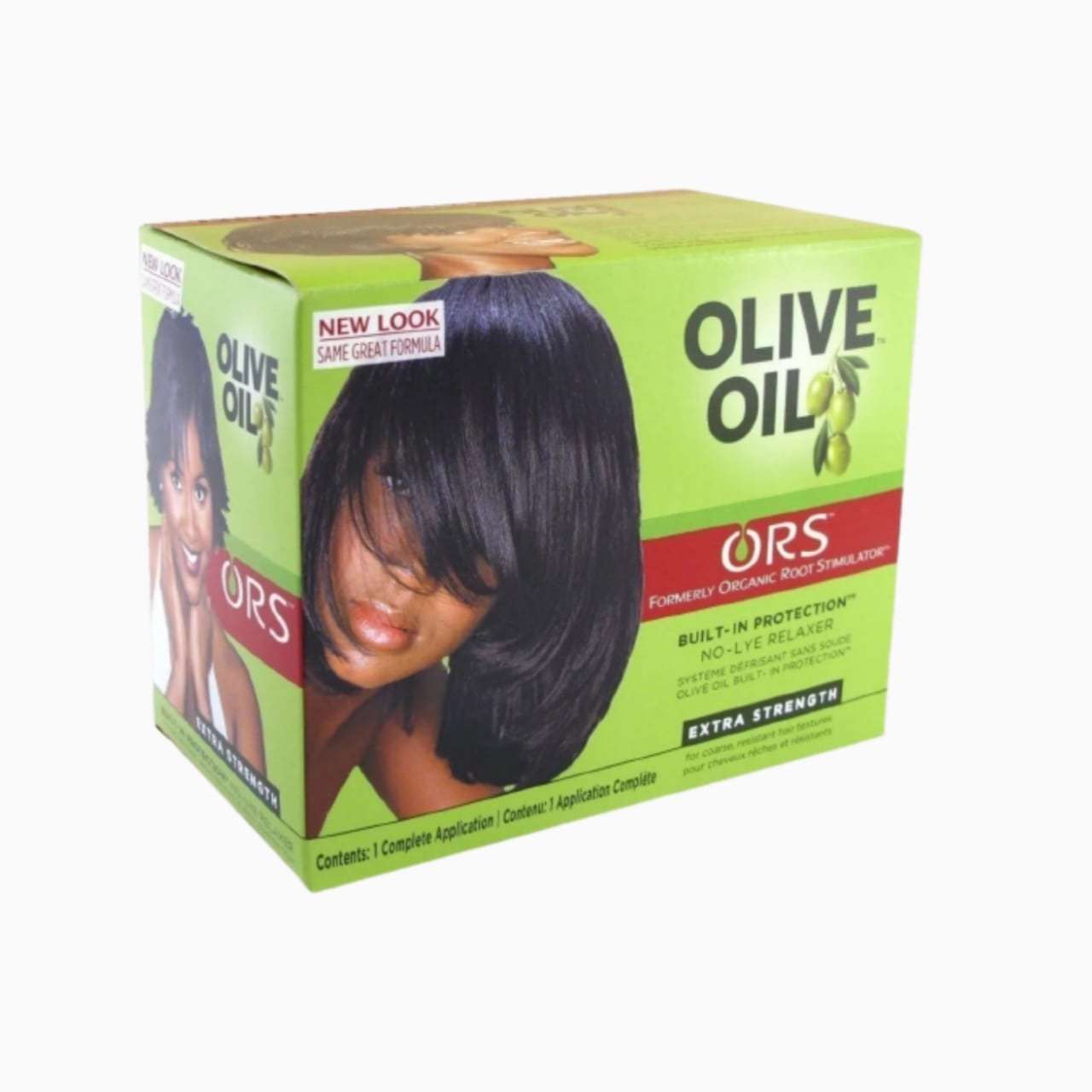  Enriched with olive oil, this relaxer provides extra strength for effective and gentle hair straightening while maintaining moisture and reducing breakage