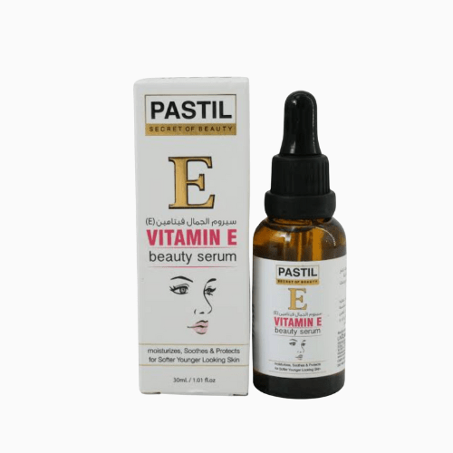  Enriched with Vitamin E, this serum deeply nourishes and revitalizes your skin, reducing the appearance of fine lines and boosting hydration.