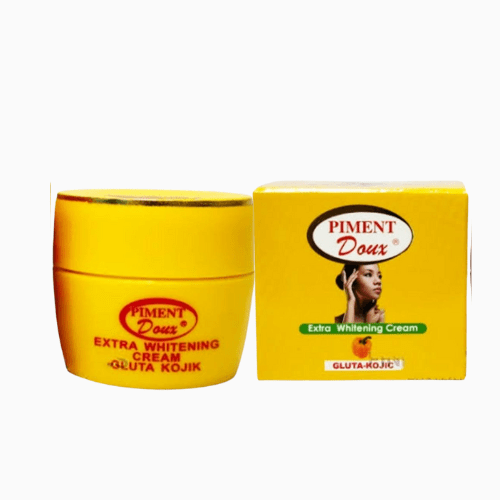 Formulated with Gluta-Kojic, this cream helps lighten dark spots and discoloration while providing a radiant, youthful glow.