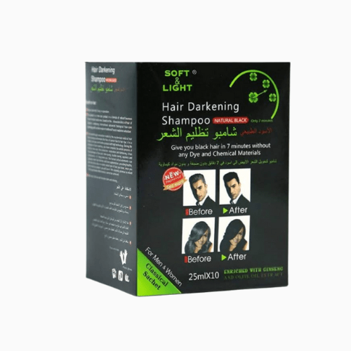 Formulated to enhance and darken hair color, this shampoo gently cleanses while enriching your hair with nourishing ingredients.