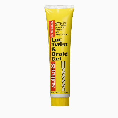 Designed for locs, twists, and braids, this gel provides a firm hold, reduces frizz, and adds moisture for healthy, polished hair.