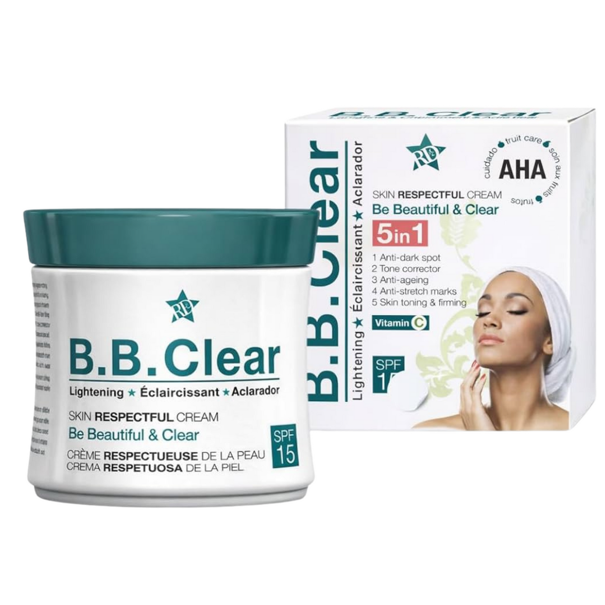 BB Clear 5-in-1 Lightening Body Cream | Brightening Skin Care