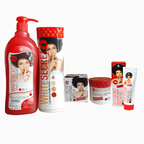 This powerful set reduces dark spots, evens skin tone, and leaves your skin glowing, smooth, and hydrated. Perfect for everyday use.