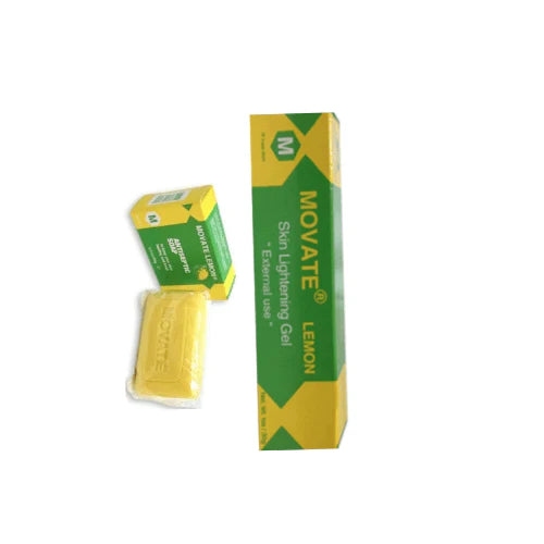 Movate Lemon Soap & Movate Lemon Cream 50g